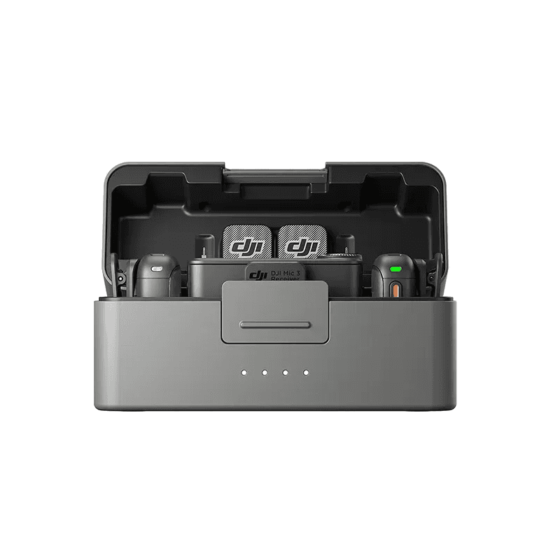 DJI MIC 3 (2 TX + 1 RX + BOITIER DE RECHARGE)